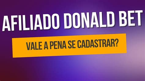 donald bet afiliado - Partners: O que é ser afiliado de casas de apostas  